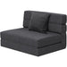 Memory Foam Sofa Bed with Washable Cover