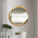 Creative round Wall-Mounted Vanity Mirror