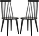 Black Spindle Farmhouse Chairs