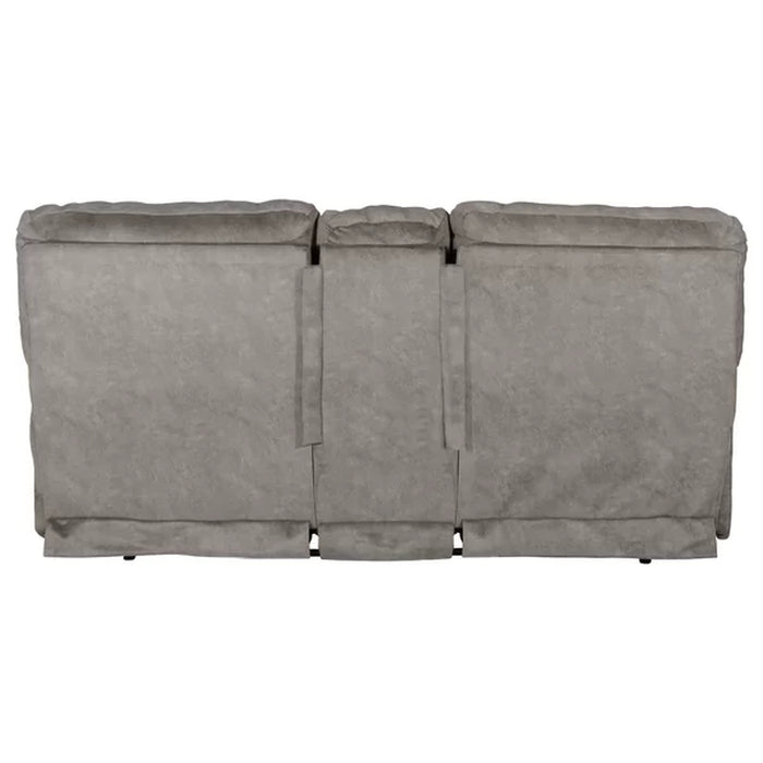 Courvevoie 81.5" Upholstered Reclining Loveseat with Storage Console