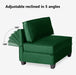 Modular U-Shaped Sectional Sofa - Velvet