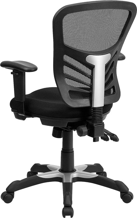 Adjustable Arm Mesh Executive Office Chair