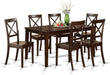 7-Piece CAP-W Dining Table Set