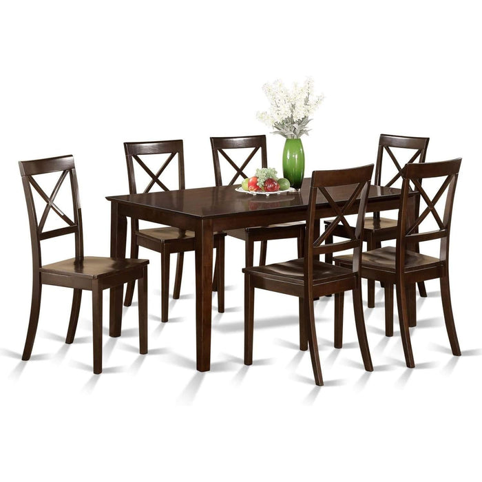 7-Piece CAP-W Dining Table Set