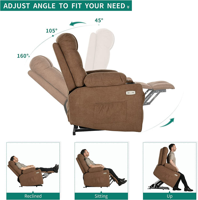 Electric Power Lift Recliner Chair for Elderly