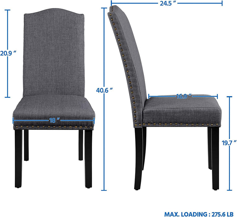 Dark Gray Non-Woven Chairs