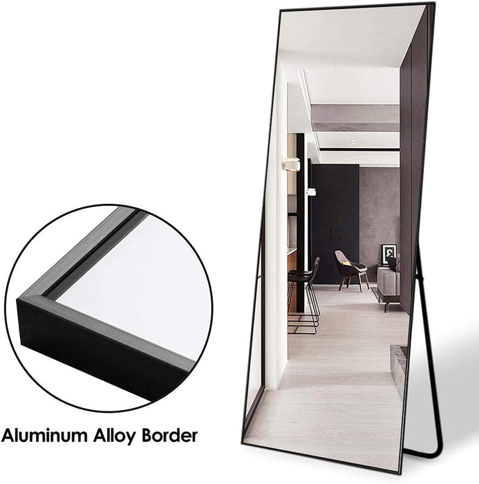 Full Length Floor Mirror with Stand