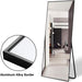 Full Length Floor Mirror with Stand