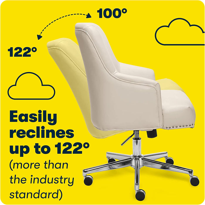 Memory Foam Office Chair with Adjustable Height