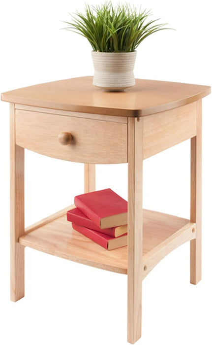 Natural  Claire Accent Table