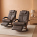 Charles Euro Chair Recliner for RV (Chestnut)