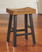 Farmhouse Saddle Barstools, Set of 2