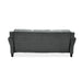 Liston 78.8" round Arm Tufted Sofa