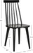 Black Spindle Farmhouse Chairs