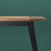 Donna Wood and Metal Dining Table