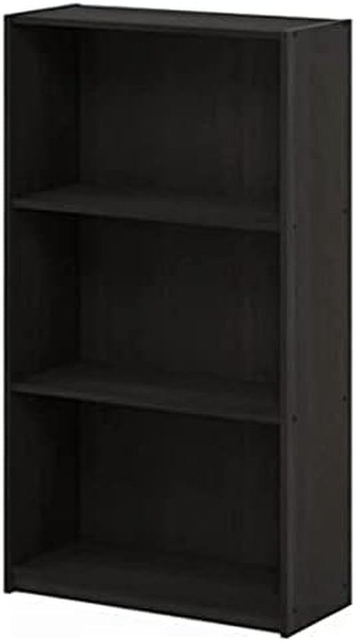 Espresso 3-Tier Bookcase for Storage