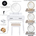 LED Lighted Makeup Vanity Set with Mirror