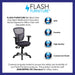 Adjustable Arm Mesh Executive Office Chair