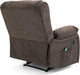 Lindale Massage Recliner, Brown + Black