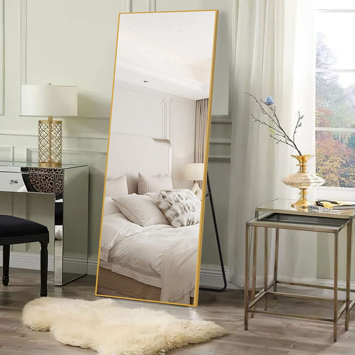 Gold Full Length Floor Mirror