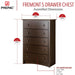 Fremont 5-Drawer Chest in Espresso