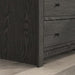 Galano Genoa 5 Drawer Dresser, Dark Grey Oak