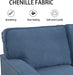 Convertible L-Shaped Sleeper Couch with Storage and USB
