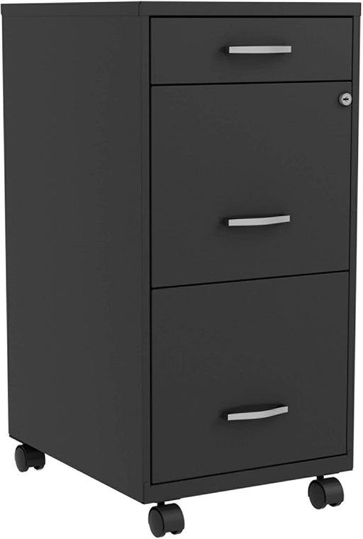 Black File Cabinet, 14.3″ X 18″ X 29.5″