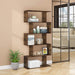 S-Shaped Rustic Bookshelf for Modern Storage