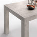 First Extendable Concrete Grey Table, Made in Italy