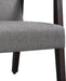 Modern Minimalist Dark Gray Accent Chair