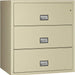 Fireproof 3-Drawer Cabinet with Lock and Seal