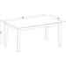 7-Piece CAP-W Dining Table Set