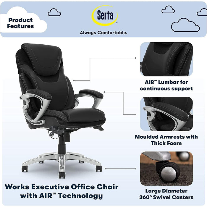Ergonomic Executive Chair for Health and Wellness