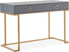 Gray Makeup Vanity Dressing Table or Home Office Desk