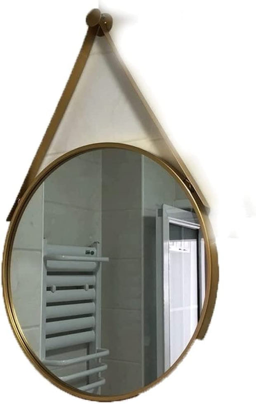 Creative Iron Wall Hanging round Bathroom Mirror