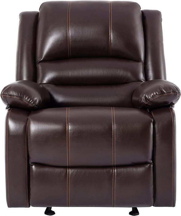 Faux Leather Electric Glider Reclining Chair