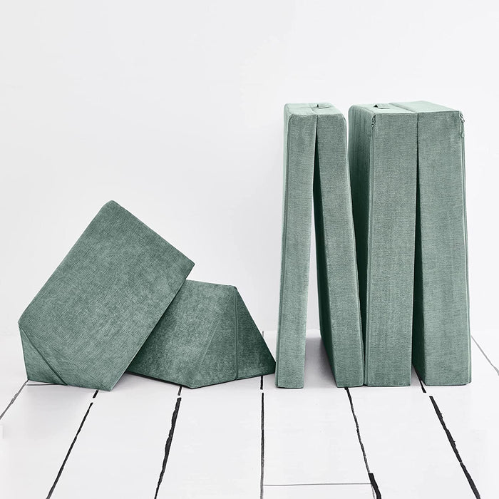 Green Yourigami Sofas for Playful Meadows