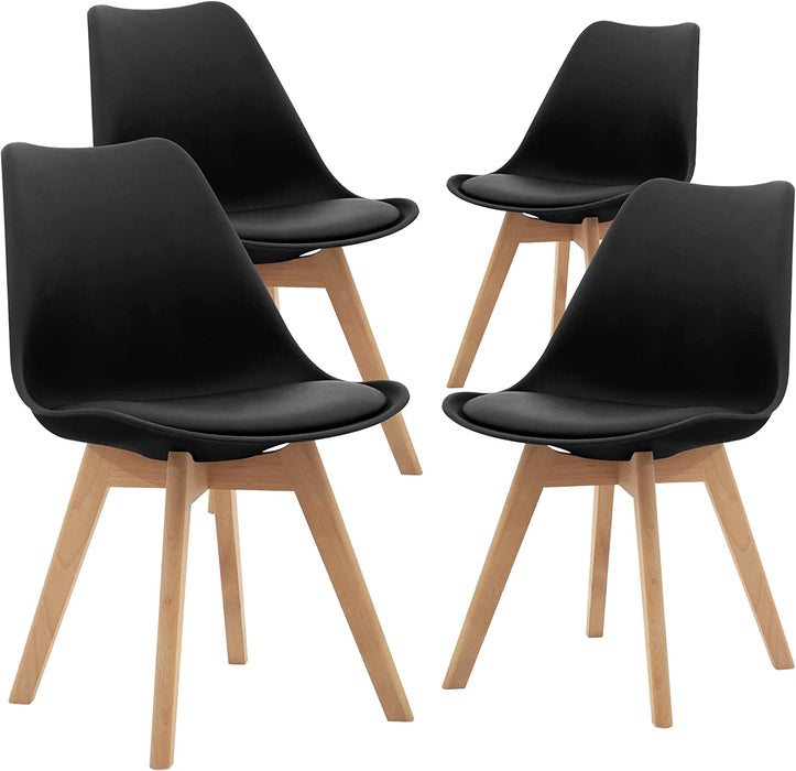 Mid-Century Black Dining Chairs