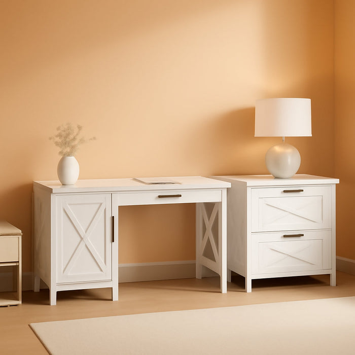 Key West Computer Desk with Storage