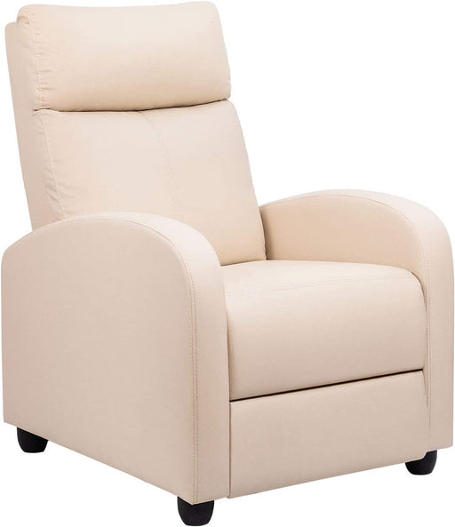 Recliner Chair Modern PU Leather