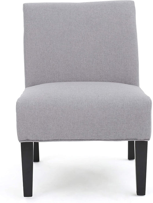 2 Light Grey Rubber Accent Chairs by Christopher Knight Home