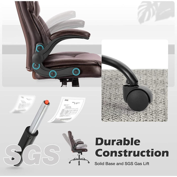 Ergonomic Executive Chair with High Back Support