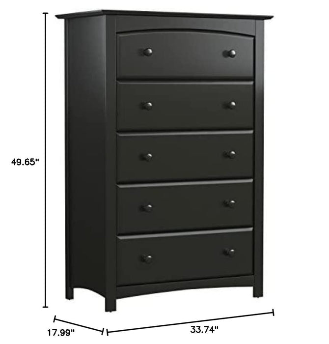 Kenton 5 Drawer Dresser for Kids Bedroom