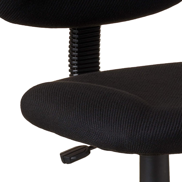 Ergonomic Drafting Chair in Black (No Arms)