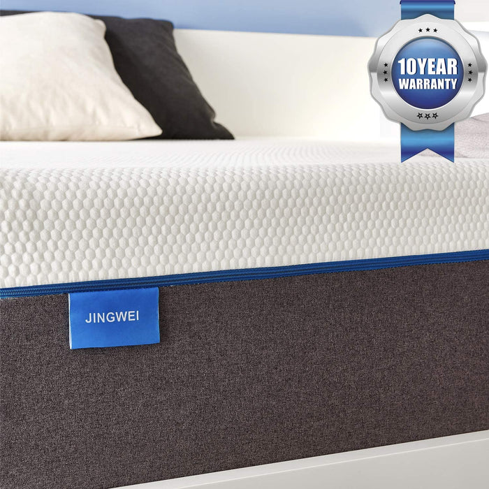 Cooling-Gel Memory Foam Queen Mattress, Medium Firm