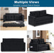 Upgraded Full Size Futon Sofa Bed, Convertible