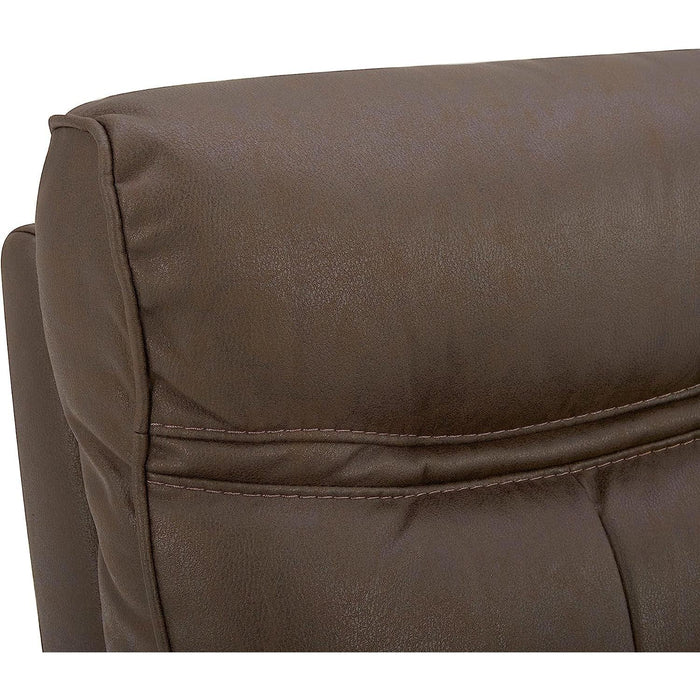 Chocolate Swivel Glider Rocker Recliner with USB Charge