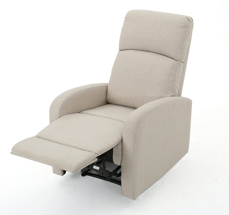 Wheat Giovanni Class Fabric Recliner