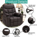 Power Lift Recliner Chair with Massage and Heat